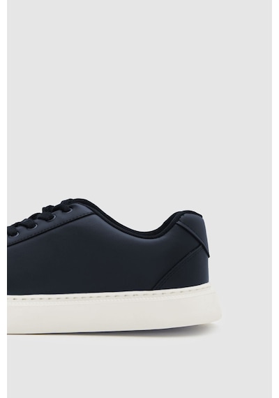 D's Damat 0EC09ORT0378 Lacivert Kalın Beyaz Tabanlı Bağcıklı Sneaker Ayakkabı Lacivert
