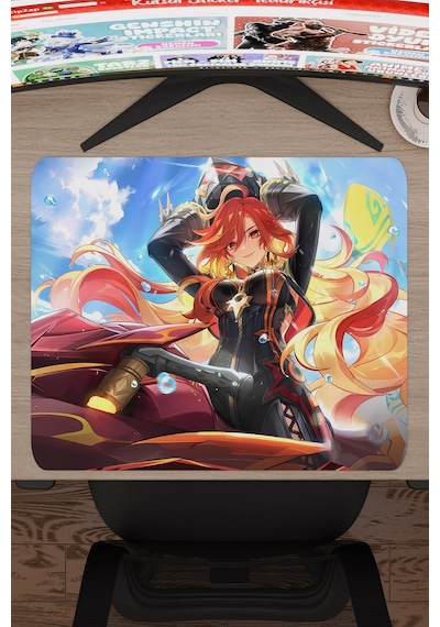Mavuika Genshin Impact Anime Gacha V1 - 48x40 Xl Gaming Mouse Pad Fare Altlığı