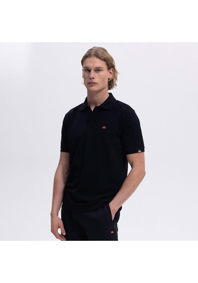 Ellesse Em460-bk Polo Yaka Erkek T-shirt - Siyah Siyah