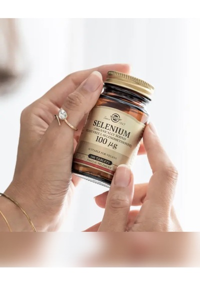 Solgar Selenium 100 Mcg Selenyum 100 Mcg 100 Tablet 2 Li Paket