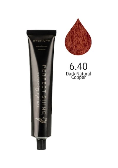 Perfect Shine Permanent Profesyonel Saç Boyası 100 ML Koyu Doğal Bakır Kahve/Koyu Tarçın Natural Copper