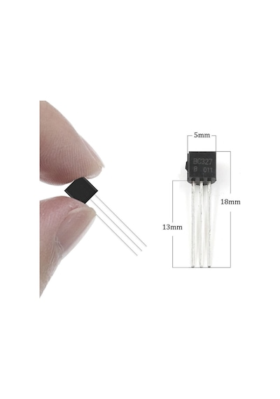200 Adet Transistör Seti Kutulu 10 Tip Npn Pnp To-92 Bc327 Bc337 Bc517 Bc547 Bc548 Bc549 Bc550