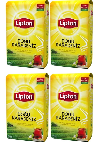 Lipton Doğu Karadeniz Siyah Çay 4x1 Kg