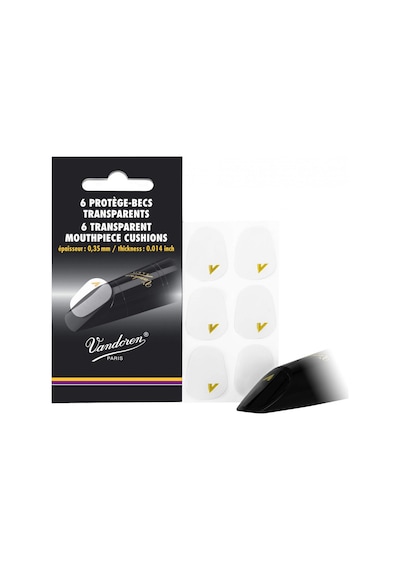 Vandoren VMC6+ Şeffaf Bek Dişliği (6'lı) 0,35MM