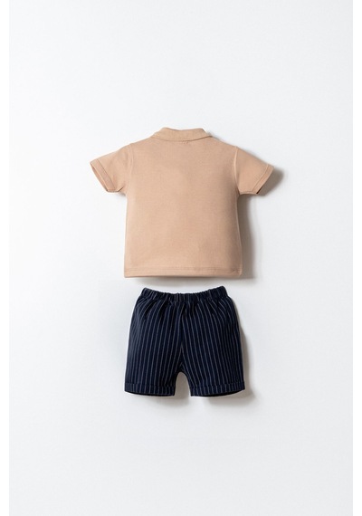 U.s. Polo Assn. Erkek Bebek Kahverengi Şort Takım 5274-50029 kahverengi