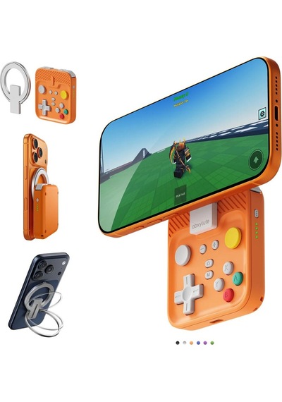 Abxylute M4 Bluetooth Mobil Oyun Kumandası Magsafe Uyumlu Iphone, Android, Switch Ve Pc - Turuncu