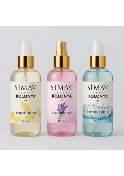 Termal Su'lu Lavanta Sprey Kolonya 200 Ml