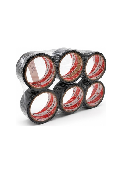 Diyarı Fırsat Siyah Çadır Ve Tamir Bandı 48 Mm X 10 Metre 6'lı Paket