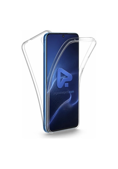 Samsung Galaxy Uyumlu A06 Çift Taraflı Silikon Kılıf Şeffaf