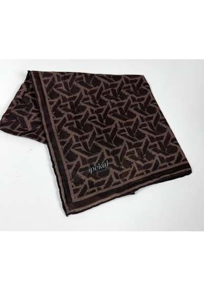 İpekal Soft Pamuk Eşarp-90 X 90 -06099 Acı Kahve