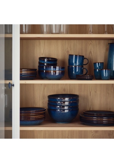 Ikea Gladelig Yemek Takımı 24 Parça Mavi