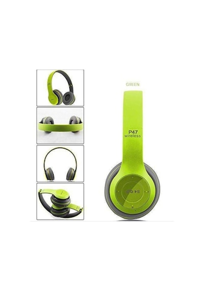 P47 Extra Bass Mp3 Fm Radyolu Bluetooth 5.0 +EDR Kulak Üstü Kulaklık