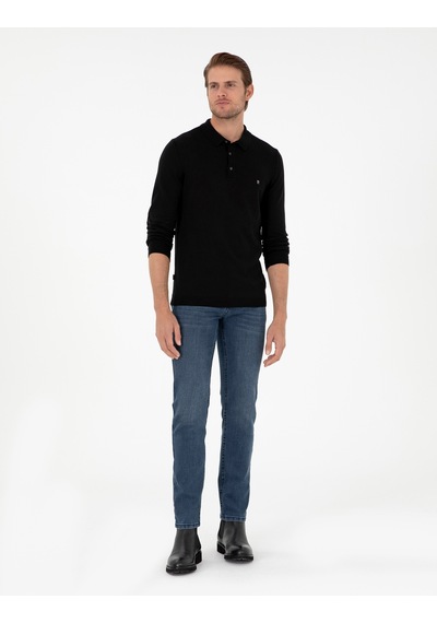Pierre Cardin Erkek Siyah Kazak /triko 50296623-vr046 Siyah