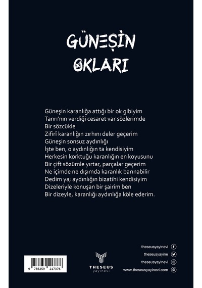 Güneşin Okları - Cahit Fıkırkoca - Theseus Yayınevi