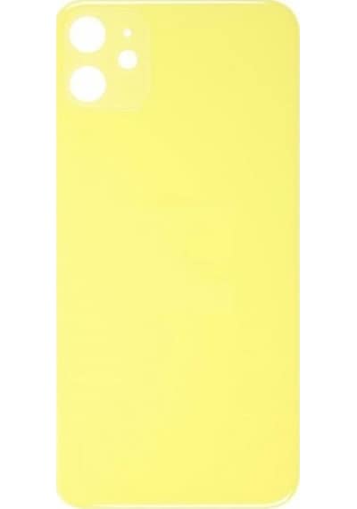 Apple Uyumlu iPhone 11 Arka Pil Kapağı Sarı