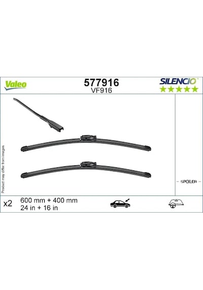 Silecek Süpürgesi - Dacia Logan, Sandero, Jogger - Valeo-577916