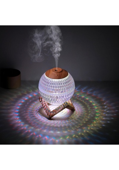 Robeve Kristal Küre Mini Usb Nemlendirici & Gece Lambası 7 Renk Led, Otomatik Kapanma, 350 Ml Kapasiteli Hava Nemlendirme Ve Aromaterapi Difüzörü Robeve Kristal Küre Mini Usb Nemlendirici & Gece Lambası 7 Renk Led, Otomatik Kapanma, 350 Ml Kapasiteli Hava Nemlendirme Ve Aromaterapi Difüzörü