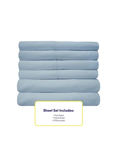 Queen Çarşaf Mavi Misty - 6 Parça 1500 Üstün Koleksiyon İnce Fırçalanmış Mikrofiber Derin Cep Kraliçe Çarşaf Seti Yatak - 2 Ekstra Yastık Kılıfı, Çok Değer, Kraliçe, Mavi Puslu Çok Renkli Queen Çarşaf Mavi Misty - 6 Parça 1500 Üstün Koleksiyon İnce Fırçalanmış Mikrofiber Derin Cep Kraliçe Çarşaf Seti Yatak - 2 Ekstra Yastık Kılıfı, Çok Değer, Kraliçe, Mavi Puslu Çok Renkli