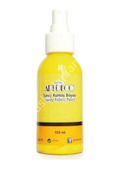 Artdeco Sprey Kumaş Boyası 100ml Sarı