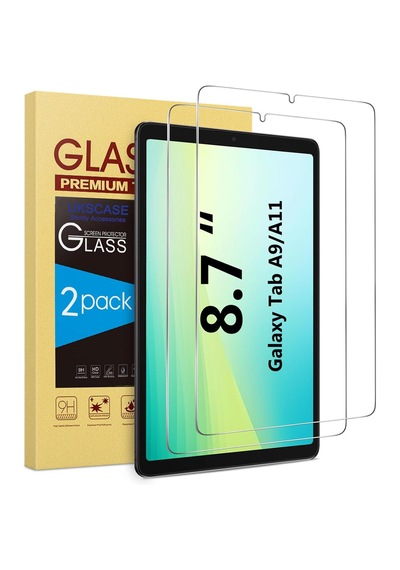 Samsung Uyumlu Galaxy Tab A9 2023 A11 2025 8.7 İnç Modelleri İle Temperli Cam Ekran Koruyucu 2 Adet