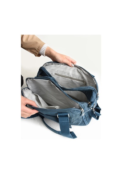 Ultra Hafif Su Geçirmez Çok Cepli Omuz Çantası Mavi Model: 571-5c - Mavi