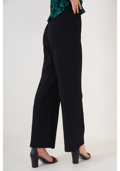 Bigdart 6543 Örme Pantolon - Siyah 001