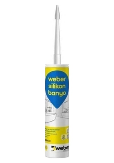 Weber Silikon Banyo Şeffaf Şeffaf