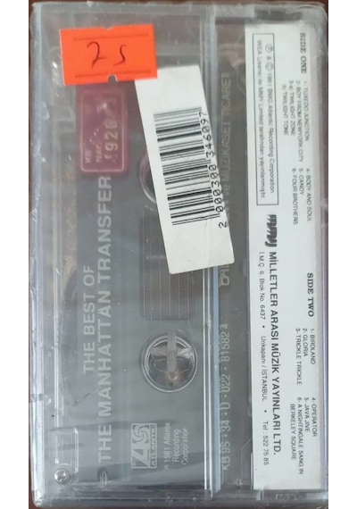 Plak Değildir Kaset Tir The Best Of The Manhattan Transfer Kase