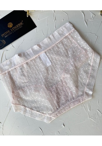 Lily Baby Puantiyeli Pamuk Ağlı Transparan Esnek Normal Bel İthal Pudra