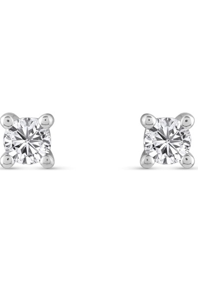 0.20 Karat Tektaş Pırlanta Küpe - Hrd Sertifikalı 16865130