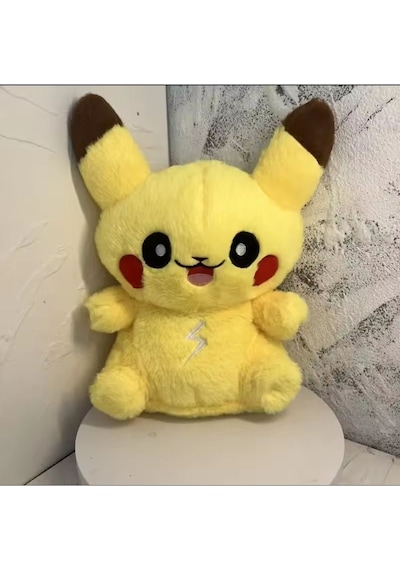 Nefes Alan Pikachu Peluş Oyuncak Işıklı Ve Müzikli Nefes Sesi Diğer