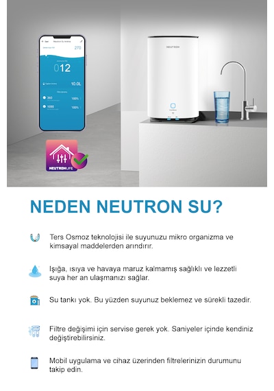 Neutron NTL-SU60WB Akıllı Su Arıtma Cihazı