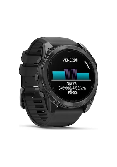 Garmin Fenix 8 - 51 MM Microled Sapphire Silikon (Distribütör Garantili)