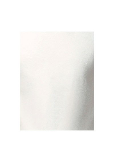 Slim Fit Yarım Balıkçı Yaka Triko Kazak Beyaz