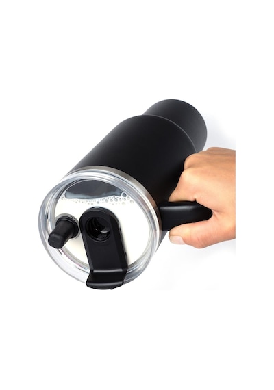 Lurch Big Cup 1.2 L, Paslanmaz Çelik Termos - Uzatılabilir Pipetli, Çift Cidarlı, Sızdırmaz Mercan Pembe