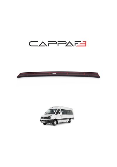 Volkswagen Crafter 2012-2017 Yıl Aralığı Uyumlu Arka Tampon Eşiği Mat
