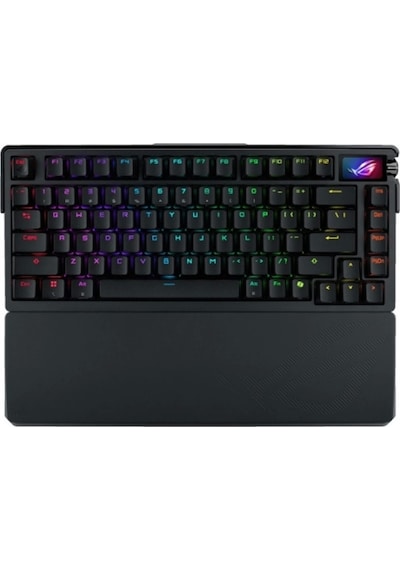 Asus Rog Azoth Extreme NX SNOW/PBT/UK İngilizce RGB Kablosuz Mekanik Oyuncu Klavyesi