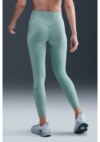 Nike Dri Fit Universa Hr 7/8 Tight Light Green Yüksel Bel Sıkılaştırıcı Kadın Antreman Taytı Açık Yeşil