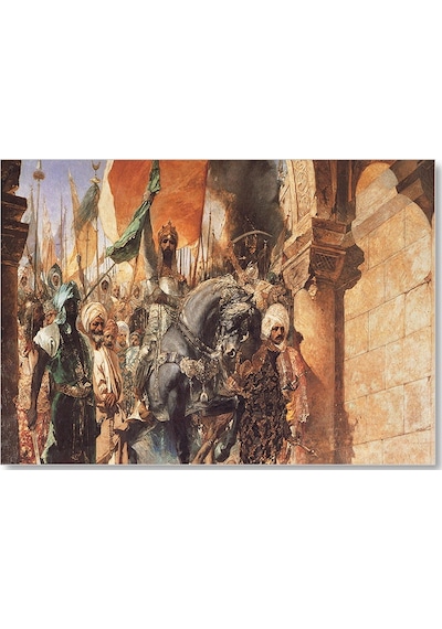 Cakasepetim Osmanlı Padişahı Fatih Sultan Mehmet Feti Görseli Ahşap Mdf Tablo