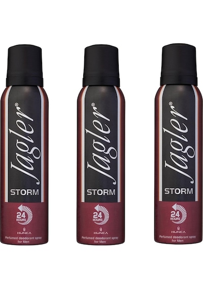 Jagler Storm Erkek Sprey Deodorant 150 ML x 3