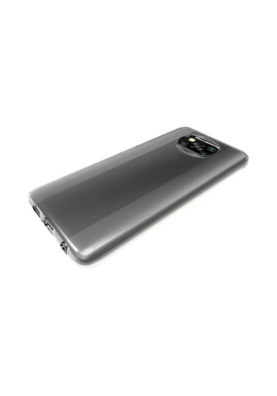 Xiaomi Poco X3 Kilif Seffaf Silikon Hibrit Case 390885510