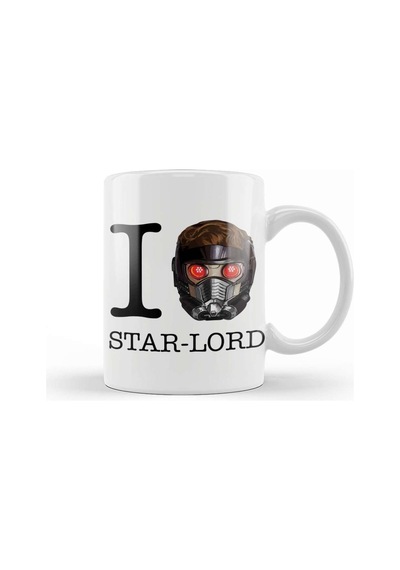 I Love Star Lord Guardians Of The Galaxy Kupa Bardak Porselen Karışık