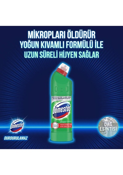 Domestos Bio Active 750 Ml + Domestos Çamaşır Suyu 750 Ml 1+1 2 Diğer
