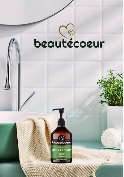 Beautecoeur Biotin & Keratin Parabensiz Şampuan 500 ML