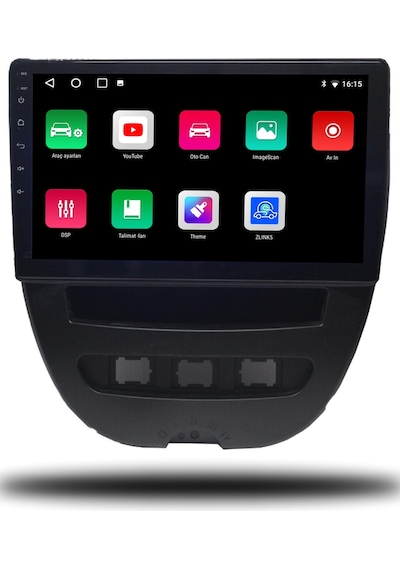 Avaydel Citroen C1 Android Carplay Multimedya 2007-2013 4GB RAM + 32GB Hafıza + 4 Çekirdek