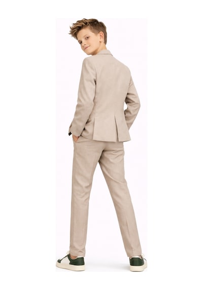 Ahengim Erkek Çocuk Modern Casual Slim Fit Takım Elbise Ak2850 Bej