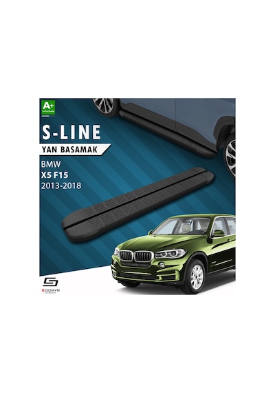 S-Dizayn Bmw X5 F15 S-Line Siyah Yan Basamak 193 Cm 2013-2018