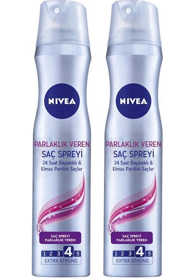 Nivea 2'li Parlaklık Veren Saç Spreyi 250 ml