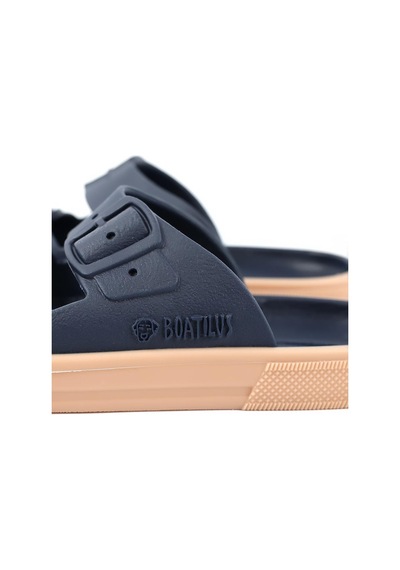 Boatilus Rocksy-f Navy/beige Erkek Çocuk Terlik Lacivert