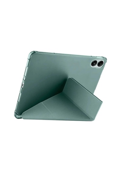 Xiaomi Redmi Pad Se 4g Kılıf Kalemlikli Mars Tablet Kılıfı - Koyu Yeşil
